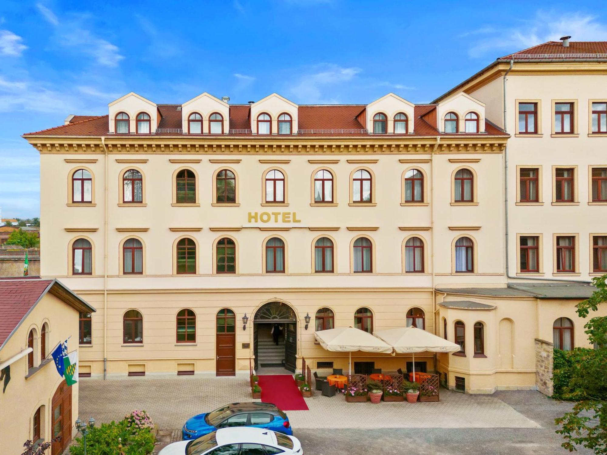 Hotel Bayerischer Hof Dresde Exterior foto